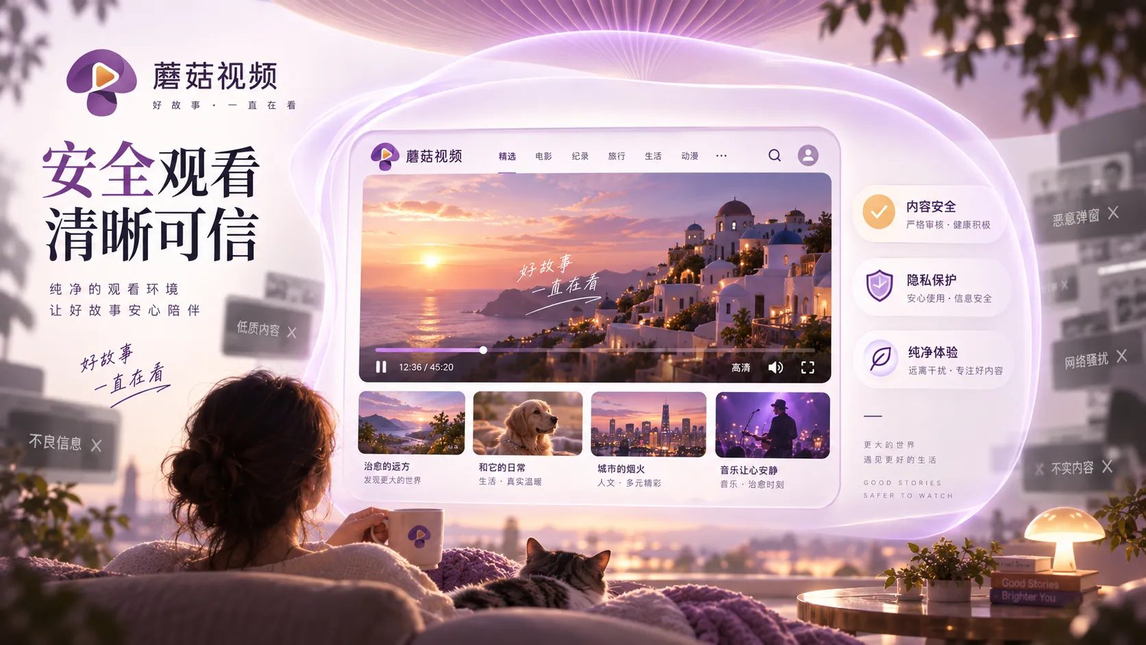 视频浏览链接与页面安全说明